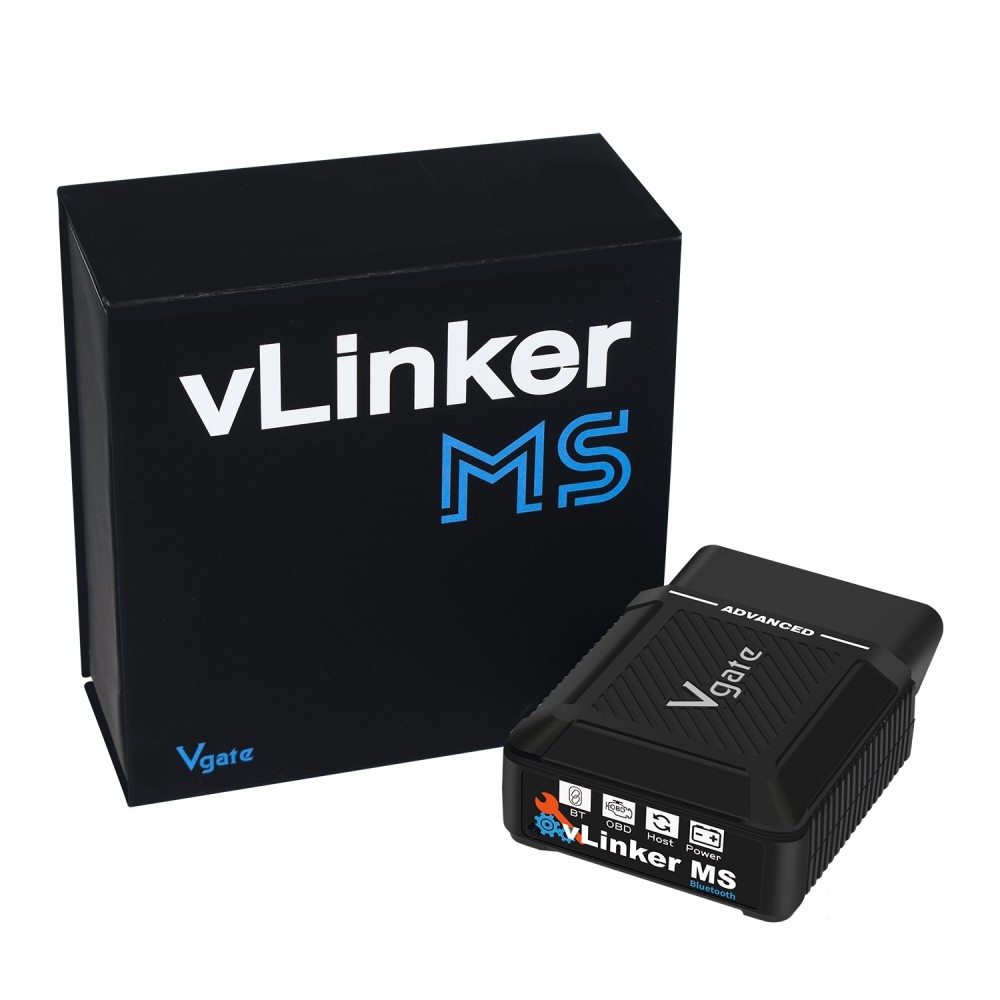 Vgate vLinker MS Bluetooth Interface for iOS Android and Windows