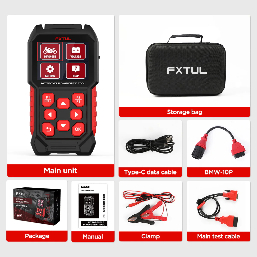 Advanced Diagnostic Tool for BMW Motorcycles FXTUL M4