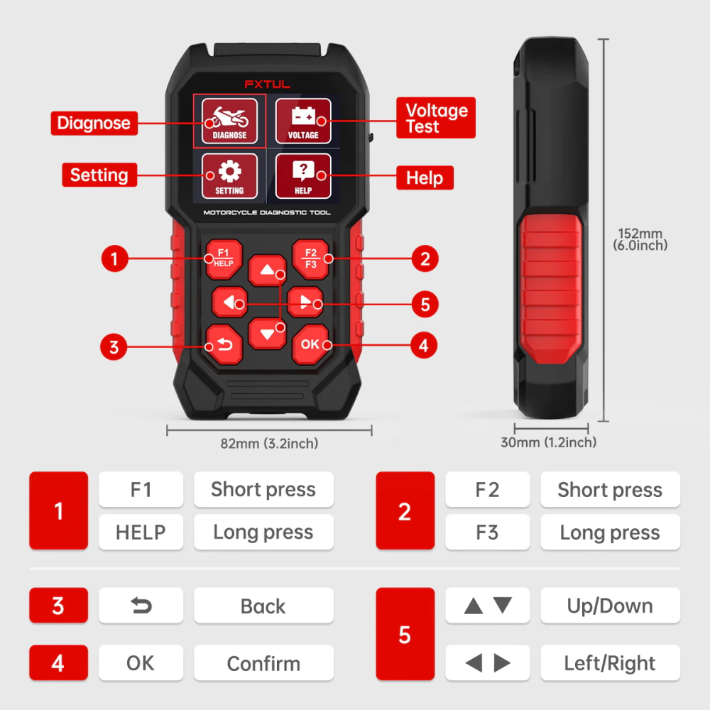 Advanced Diagnostic Tool for BMW Motorcycles FXTUL M4