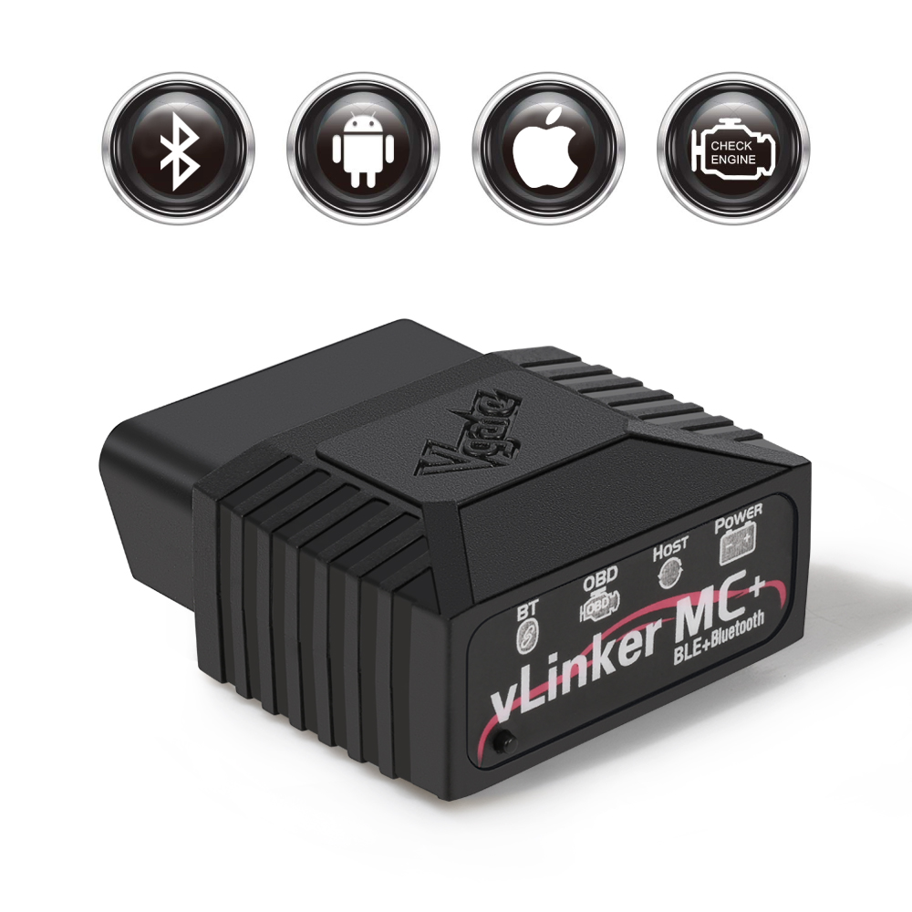 Vgate vLinker MC+ Bluetooth OBD Diagnostic Scanner for iOS, Android and Windows